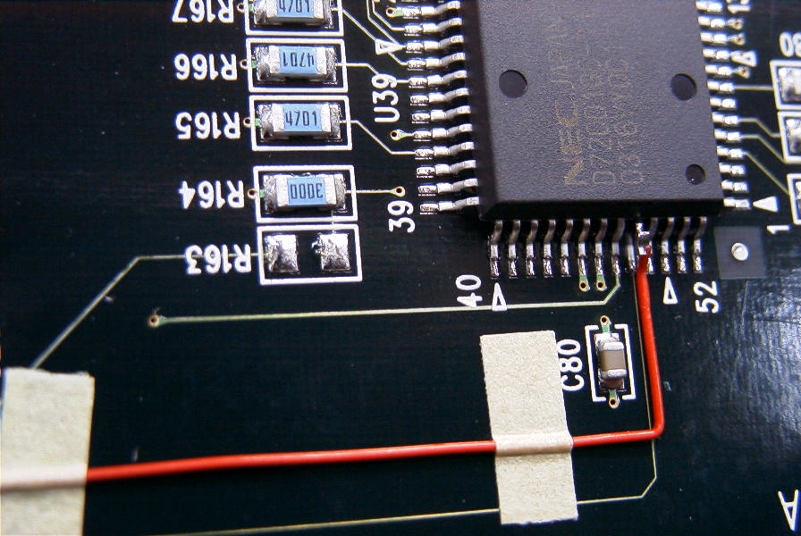 抵抗 リセットic ジャンパー線の複雑な改造 と Icの足上げジャンパー の基板改造事例 Part7 大阪マイクロコンピュータ株式会社